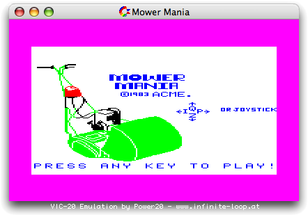 Mower Mania(442x309 - 10.5KByte)